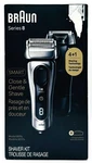 Braun Series 8517S Electric Shaver W/ Charging Stand & Carrying Case - Read. Fixed Price $124.37.