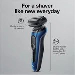 Braun Series 6 Men's Electric Shaver + Charging Station And Cord. Fixed Price $44.99.