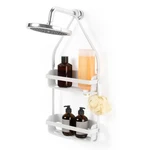 Umbra Flex Hanging Shower Caddy With 2 Shelves, Bathtub White. Fixed Price $30.94.