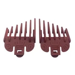 Clipper Guide Combs - Fool Proof Tapers & Fades At Home! Ruby (#1 To #3) Wi.... Fixed Price $26.79.