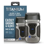 Titanium Edge Beard & Body Compact Shaver Men Electric Groomer For Face. Fixed Price $38.84.