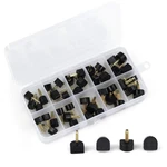 High Heel Tips Replacement Kit, Black Taps Caps Repair, U-shape D.... Fixed Price $14.44.