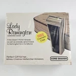 Vintage Lady Remington Cord Shaver WER-3500 (new). Fixed Price $45.00.