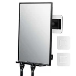 Lfoyou Shower Mirror For Shaving With 2 Replaceable 7.8"L X 5"W, Black. Fixed Price $14.76.