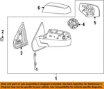 Gm Oem 14-19 Sierra 1500 Limited Outside Mirrors-mirror Cover 22889517. Fixed Price $84.34.