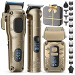 Hair Clippers Cordless Waterproof Electric Razor Led Battery Display Vgrpro. Fixed Price $124.99.
