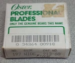 Oster Accessory Blade Set For Model 163 & 197 Trimmers 1/125 0.2 76913606. Fixed Price $15.99.
