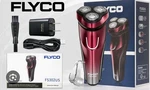 New Flyco FS302US Floating Revolving Shaver, Red Color. Fixed Price $25.00.