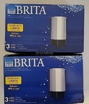 Brita Tap Water Filtration System For Faucets - 3 Pack 2X . 6 Total Filters. Fixed Price $38.99.