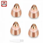 4PCS Eyebrow Trimmer Hair Remover Replacement Heads For Finishing Touch Flawless. Fixed Price $8.68.