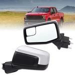 Lqito Left Driver Side Mirror Compatible With 2019-2025 Chevy Silverado 1500 .... Fixed Price $163.79.