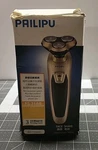 Pailipu FS-3188 Head Rotary Wet/dry Rechargeable Facial Shaver Gold Black Men. Fixed Price $14.99.