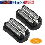 2PCS Replacement Head Compatible With Braun Series 301S 310S 320S 32B Durable. Fixed Price $16.19.