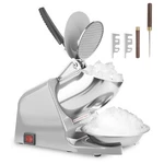 Shcazhcx Dual Blades 178 Lbs/hr Electric Ice Crusher 300W Shaver 2200 Rpm. Fixed Price $73.90.