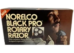 Norelco Black Pro Rotary Razor Hp 1141 Vtg W/ Case Manual Box Tested Ephemera. Fixed Price $999.00.