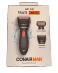 Conair Man Hair Beard Compact Battery Wet/dry Twin Blades Travel Shaver SHV22R. Fixed Price $10.95.