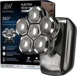 Aidallswellup Waterproof Electric Head Shaver For Bald Men - 6D Cordless, New. Fixed Price $45.99.