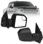 Passenger Side Rear View Mirror Compatible With 2015-2020 Ford F-150 Blind. Fixed Price $158.99.