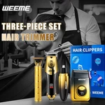 Pro Men Cordless Electric Hair Clipper Trimmer Shaver 2/3/4 Set Usb Rechargeable. Fixed Price $41.99.