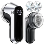 Coldsky Fabric Shaver, Rechargeable Lint With Digital Display, Silver. Fixed Price $15.70.