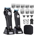 Professional Hair Clippers Trimmer For Men - Cordless Barber Set Wit.... Fixed Price $112.01.