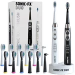 Duo Dual Handle Rechargeable Electric Toothbrush Set For Adults Kids - 3 .... Fixed Price $71.00.