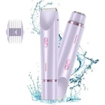 Michpong Dual-head Electric Shaver Trimmer Pink Waterproof Type-c Usb Charging. Fixed Price $9.00.