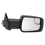 Trq Passenger Side Right Mirror Manual Folding Heated Checkered Flag Black. Fixed Price $205.75.