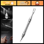 Feryes Cuticle Pusher With Fork, 2-IN-1 Trimmer Nail Care Tool, Stainles. Fixed Price $13.99.
