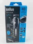 Braun All-in-one Series AIO5470 9-IN-1 Beard Hair Body Trimmer No Charger. Fixed Price $34.95.