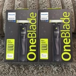 2 Philips Norelco Oneblade Razor Trimmer, Edge, Shave 1 Blade- Combs Wet/dry. Fixed Price $37.95.