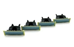 4 Philips Norelco Oneblade Replacement Blades Anti-friction QP225/80. Fixed Price $18.50.