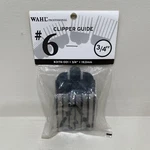 3/4 Wahl Attachment Clipper Guide Comb Guard 19MM #6 Black Genuine Vintage New. Fixed Price $9.99.