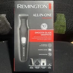 Remington Graphite All-in-one Grooming Kit, Men's Head & Body Trimmer Black. Fixed Price $27.99.
