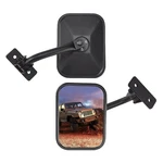 Qmparts Upgraded Mirrors Doors Off Compatible With Rectangular, Black. Fixed Price $45.99.