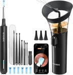 Kaugic Ear Wax Removal Onehand Manual Cleaner With Camera 7 Pcs Spoons. Fixed Price $39.99.