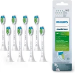 8X Packs White W2 For Philips Sonicare Diamondclean Toothbrush Heads. Fixed Price $20.99.
