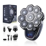 9D Head Shavers For Bald Men, 5-IN-1 Electric Razor Bawldy 9.0 Ultra Groomie .... Fixed Price $47.91.