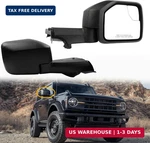 Passenger Side View Mirror Compatible With 2021-2024 Ford Bronco Right Door. Fixed Price $179.17.