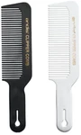 Andis Clipper Comb Black/white Men's Barber Stylist Flat Top Brush Cutting New. Fixed Price $8.90.
