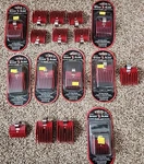 Lot Of Speed-o-guide Clipper Comb Guards 17-PACK 6 Diffeent Sizes. Fixed Price $21.25.