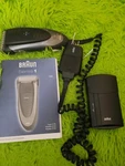 Braun Series 190S Type 5729 Handheld Electric Shaver Only Works While Charging. Fixed Price $34.00.