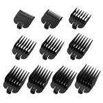 Guards Set Fits For Most Wahl Clippers And Babyliss FX870, Black. Fixed Price $12.22.