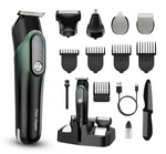 Silkglow Beard Trimmer For Men, 5-IN-1 Cordless Electric Razor Nose Cyan. Fixed Price $37.90.