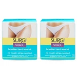 Surgiwax Brazilian Hard Kit - Microwaveable 4 Ounce (pack Of 2). Fixed Price $27.64.