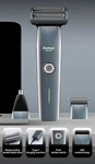 Kemei Multi Function Purpose 3 1 Rechargeable Men Grooming Set. Fixed Price $34.99.