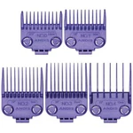 Andis Dual Magnet Pc Comb Set Mlc Master Clipper Attachments 560997 Purple. Fixed Price $39.95.