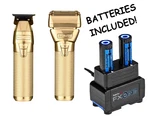 New Babyliss Gold Fxone Professional Trimmer, Dual Foil Shaver, Battery. Fixed Price $197.99.