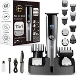 Beard Trimmer For Men - 5 1 Kit Electric Razor, Nose Hair Aluminum. Fixed Price $42.99.