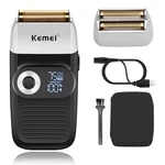 Kemei Foil Professional Electric Shaver For Men Razor With Bald Trimmer Cordless. Fixed Price $77.99.